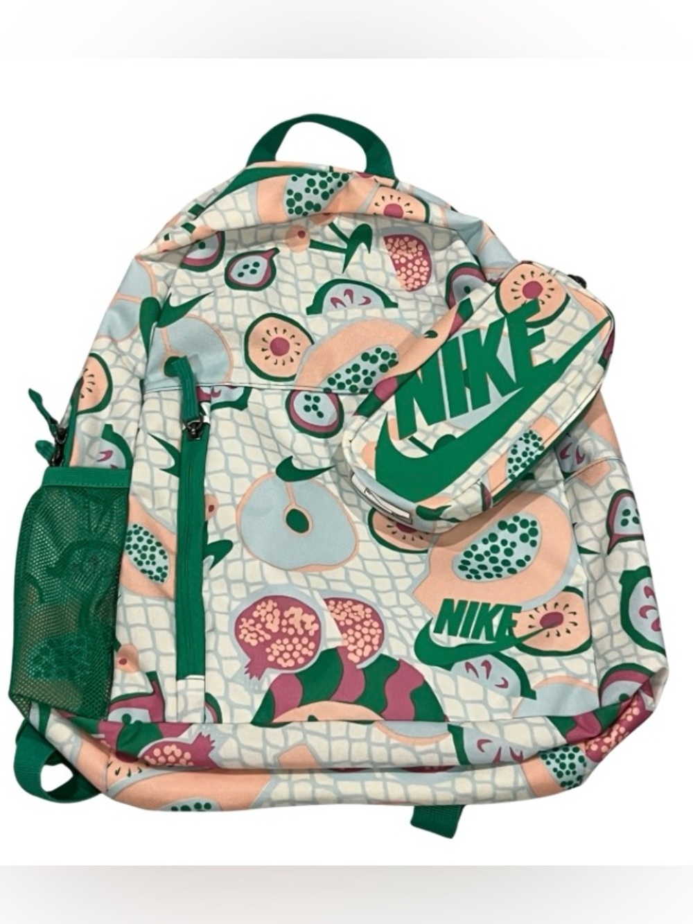 Nike Kids Fruit Print Backpack + Pencil Case